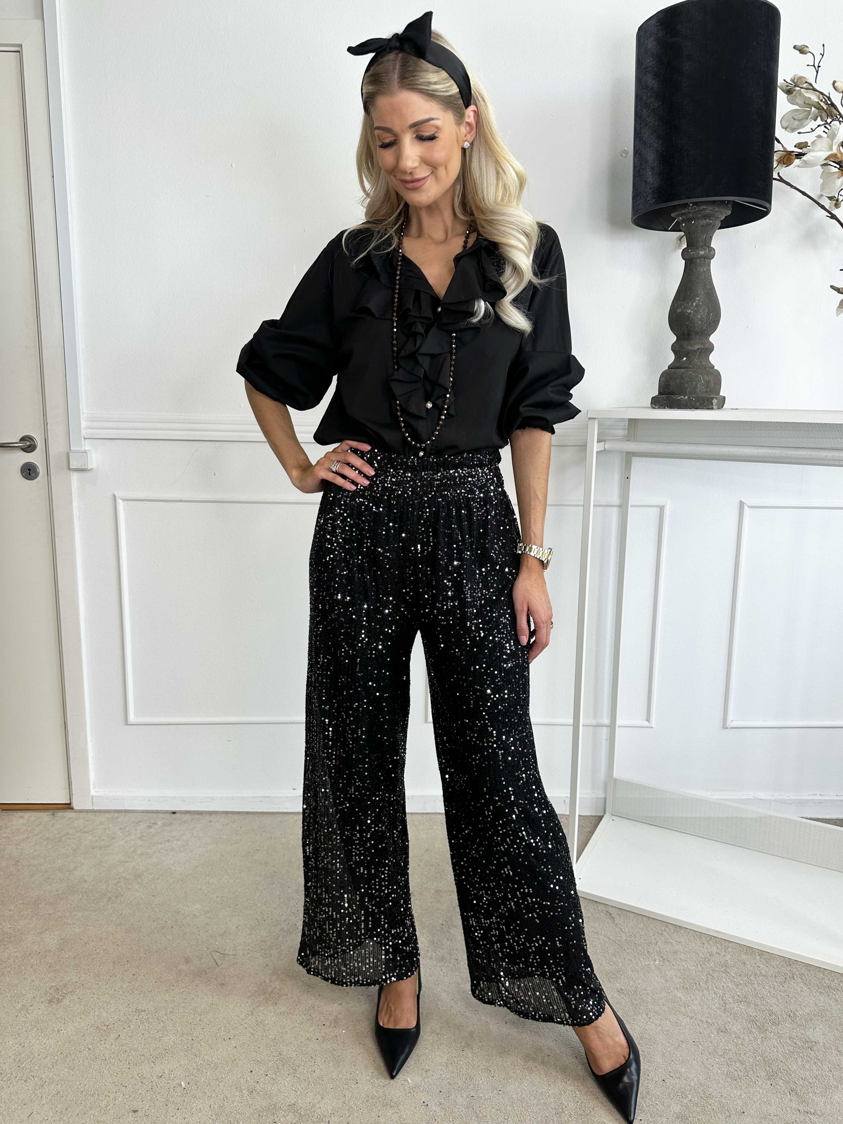 Pams Pants Glitter - Lösa byxor med paljetter